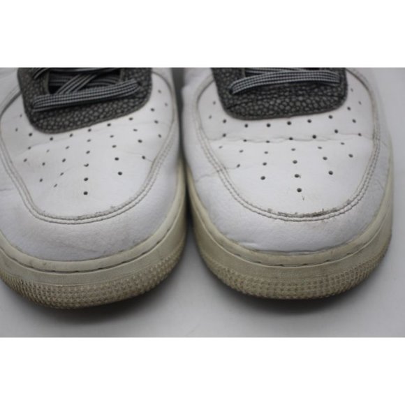 Nike Air Force 1 '07 LV8 Men's Size 10.5  White Grey Sneakers CK4363-100 Suede - Picture 10 of 10